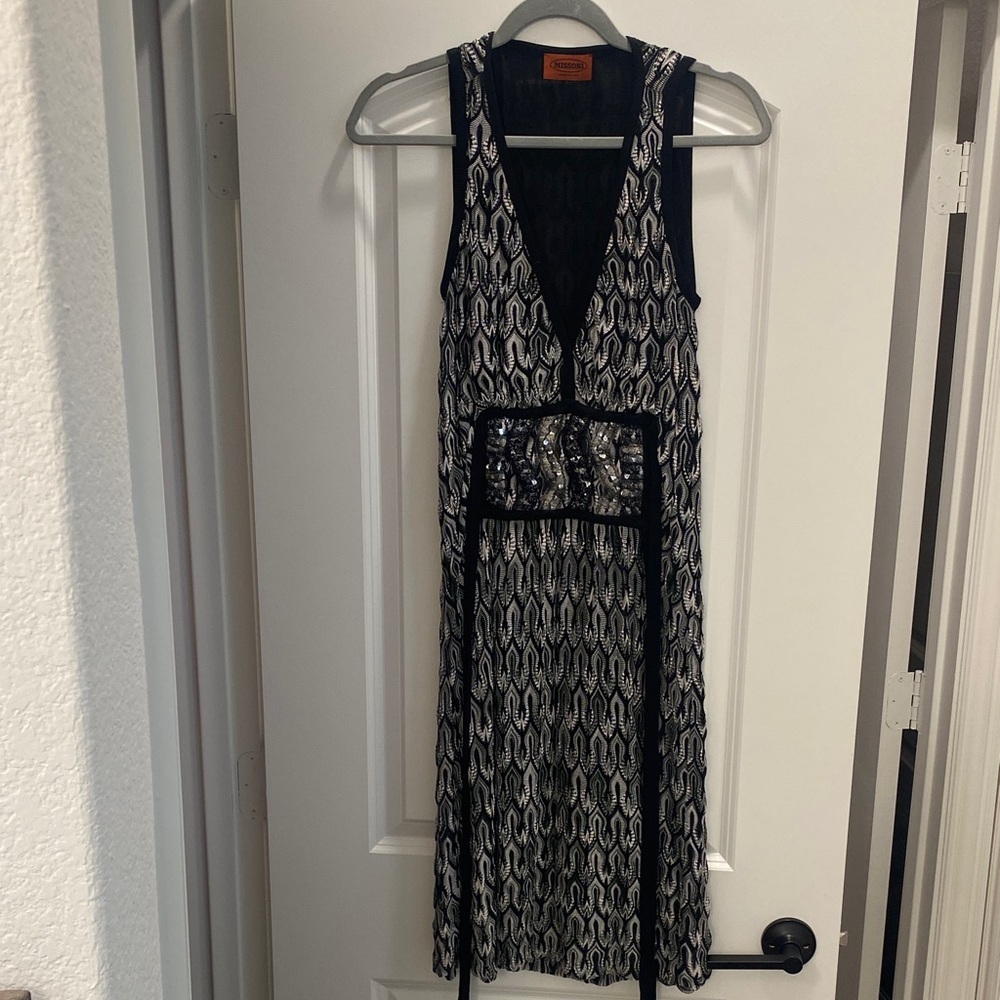 Missoni Black and White Dress